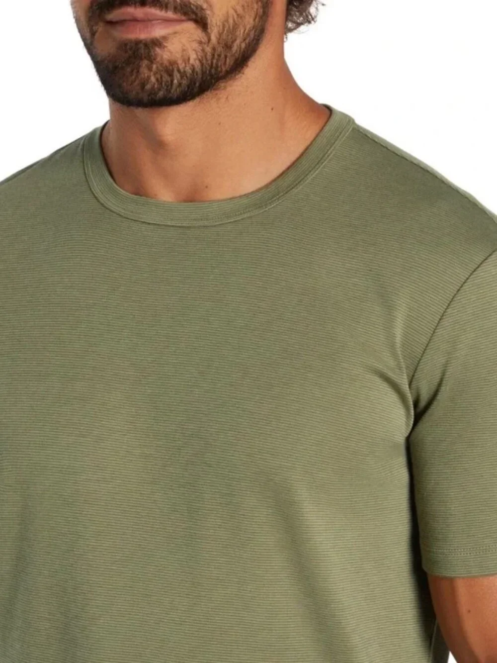 Banana Republic Men's Luxe Touch Performance Tee 100% Cotton Green (XL) NWOT!